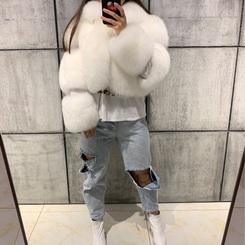 Luxury Faux Fur Jacket