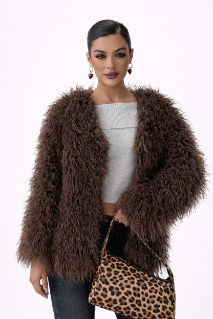 Icon Faux Fur Jacket