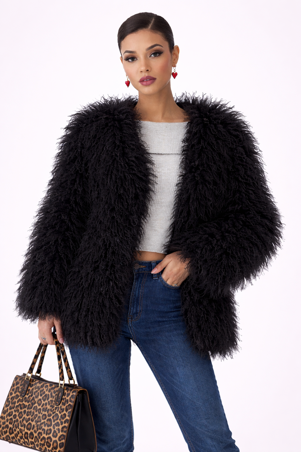 Icon Faux Fur Jacket