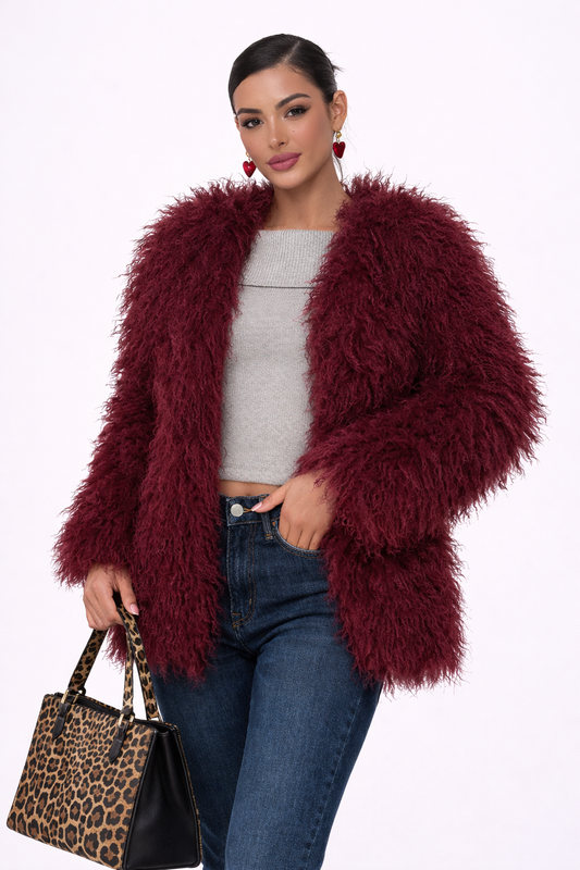 Icon Faux Fur Jacket