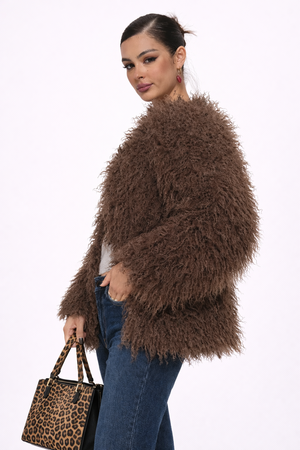 Icon Faux Fur Jacket