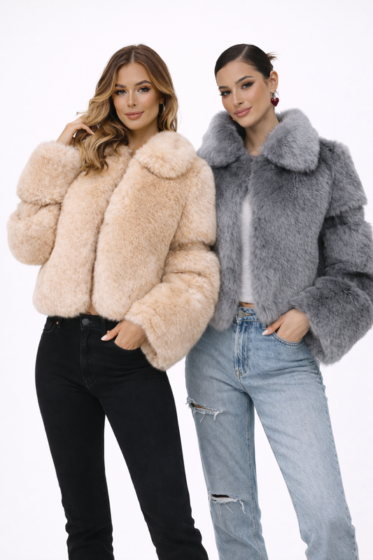 Luxury Faux Fur Jacket