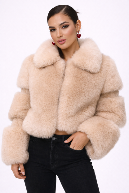 Luxury Faux Fur Jacket