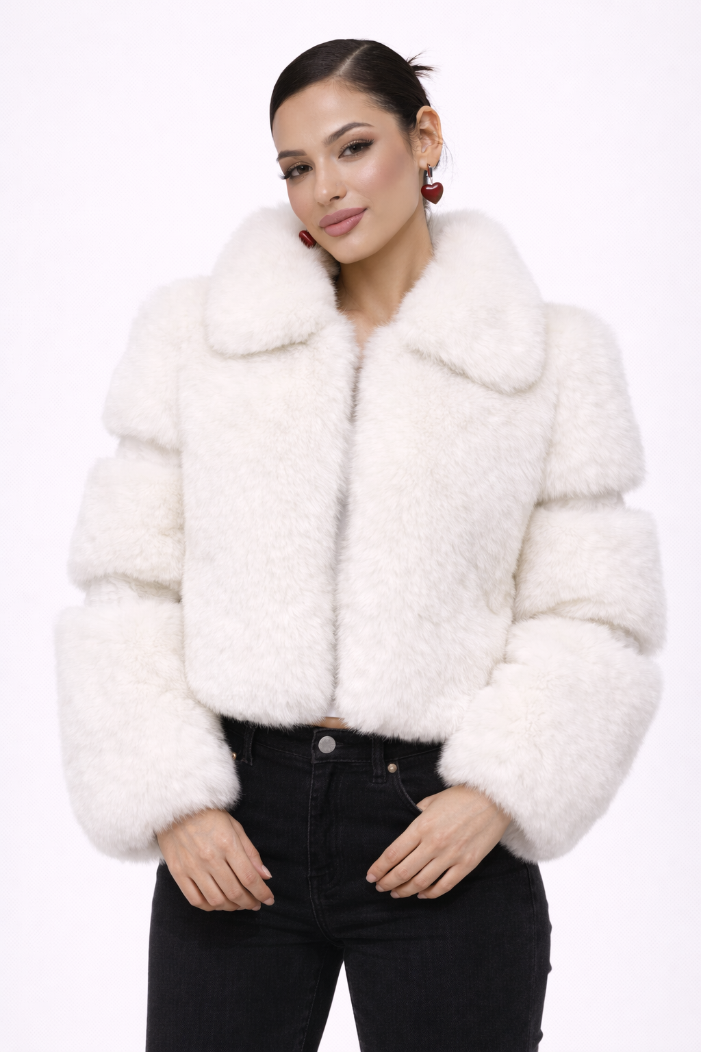 Luxury Faux Fur Jacket
