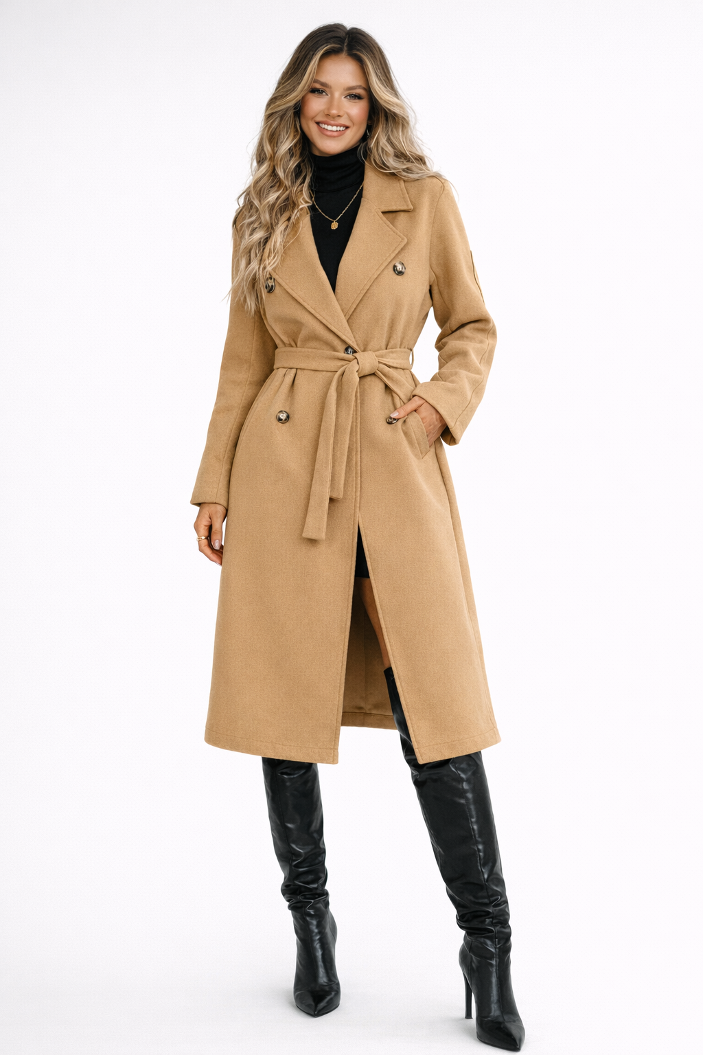 Belted Trench Coat