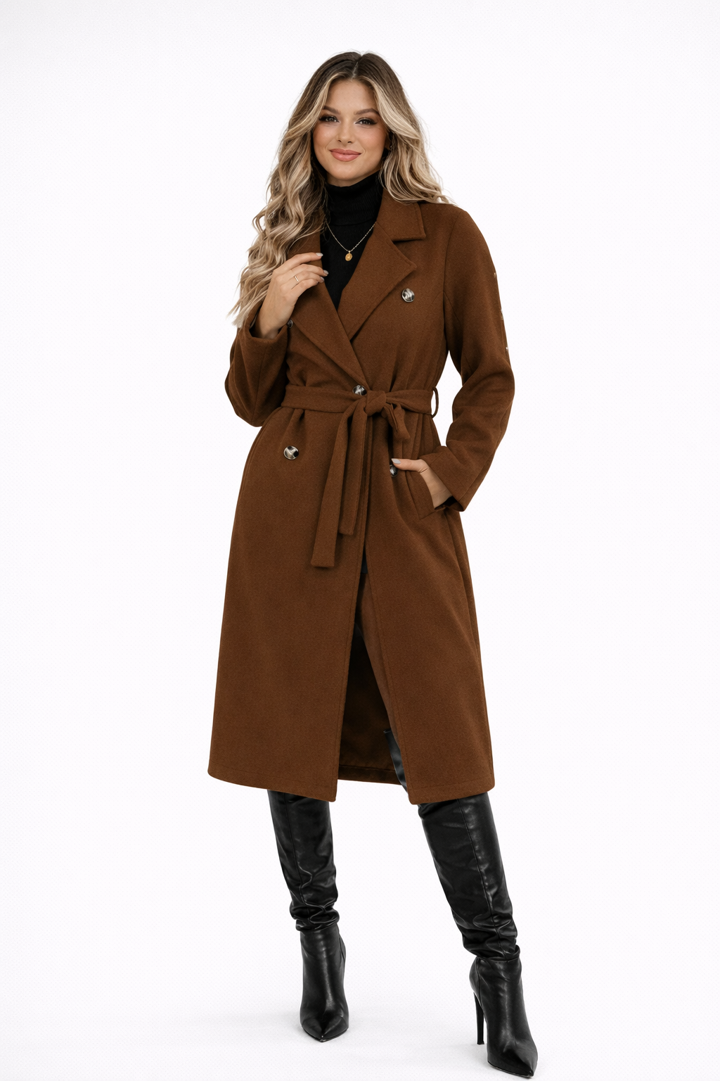 Belted Trench Coat