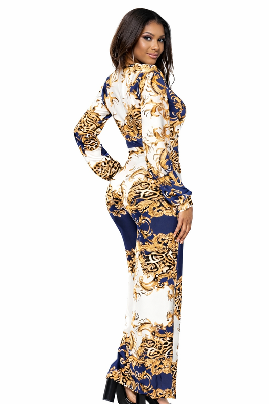 Printed Jumpsuit Vexa