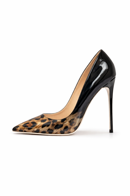 Leopard Stiletto Heels